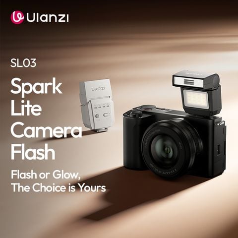 Đèn Flash Mini Ulanzi SL03 Spark Lite Tích Hợp Pin 300mAh