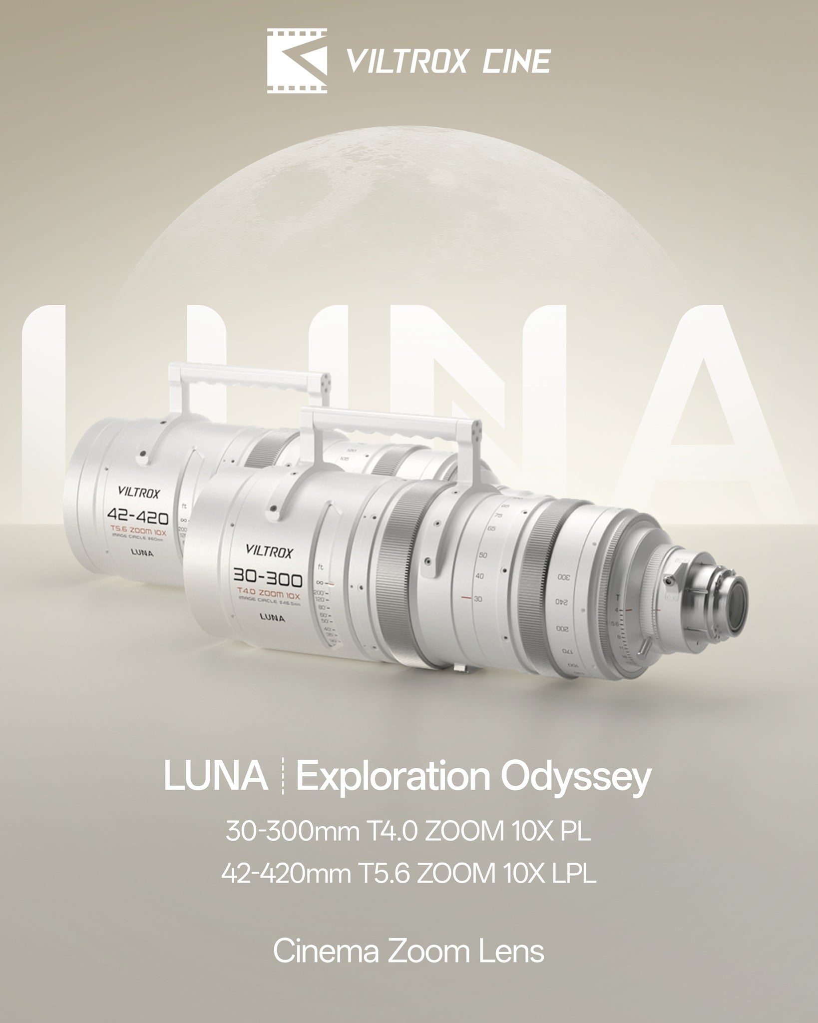 Ống kính Viltrox LUNA 30-300mm T4.0 Cine Zoom Lens