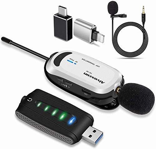Micro không dây Alvoxcon UM310RO USB  Wireless USB Microphone for iPhone & Computer Recording, Zoom Meeting
