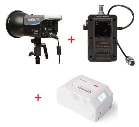 Đèn Nanlite FC-120B Bi-Color LED Spotlight