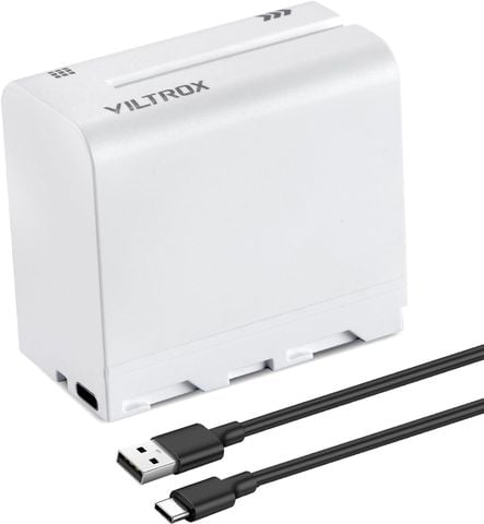 Pin Viltrox NP-F970/ F750 / F550 tích hợp sạc Type-C