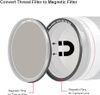 Kase Magnetic Lens Filter Adapter Ring Kit Pro