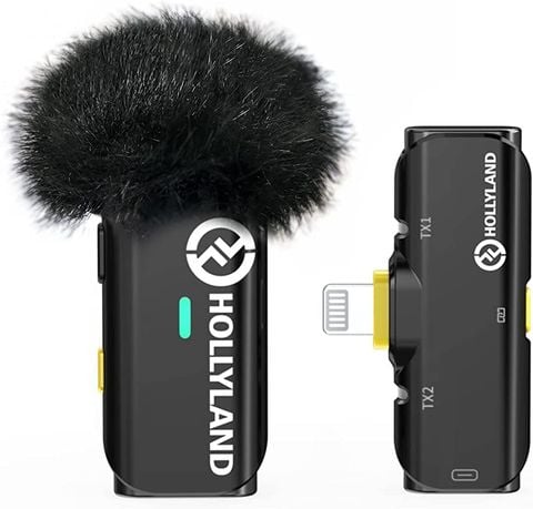 Hollyland Lark C1 Solo IOS - Micro thu âm không dây dành cho iPhone (Lightning)