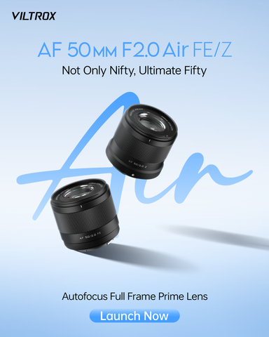 Ống kính Viltrox AF 50mm F2.0 Air Series dành cho máy ảnh Full Frame