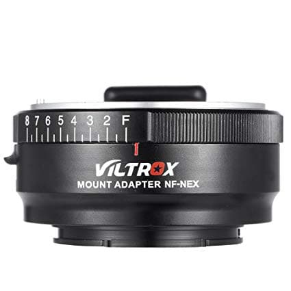 Ngàm chuyển VILTROX NF-NEX Mount Adapter for Nikon GFAISD Lens to Sony E Mount Camera