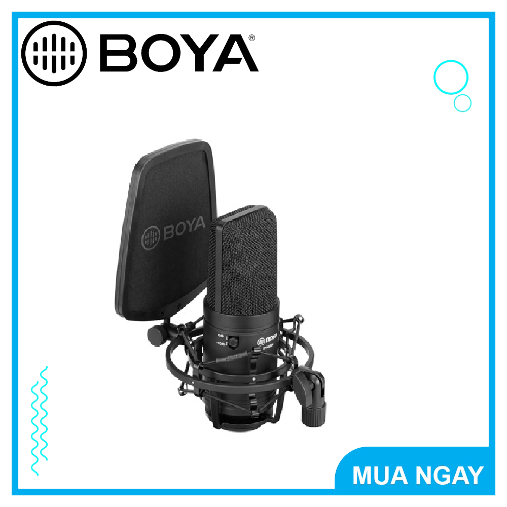 Micro Thu Âm BOYA BY-M800