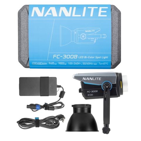 Nanlite FC-300B LED Bi-color Spotlight