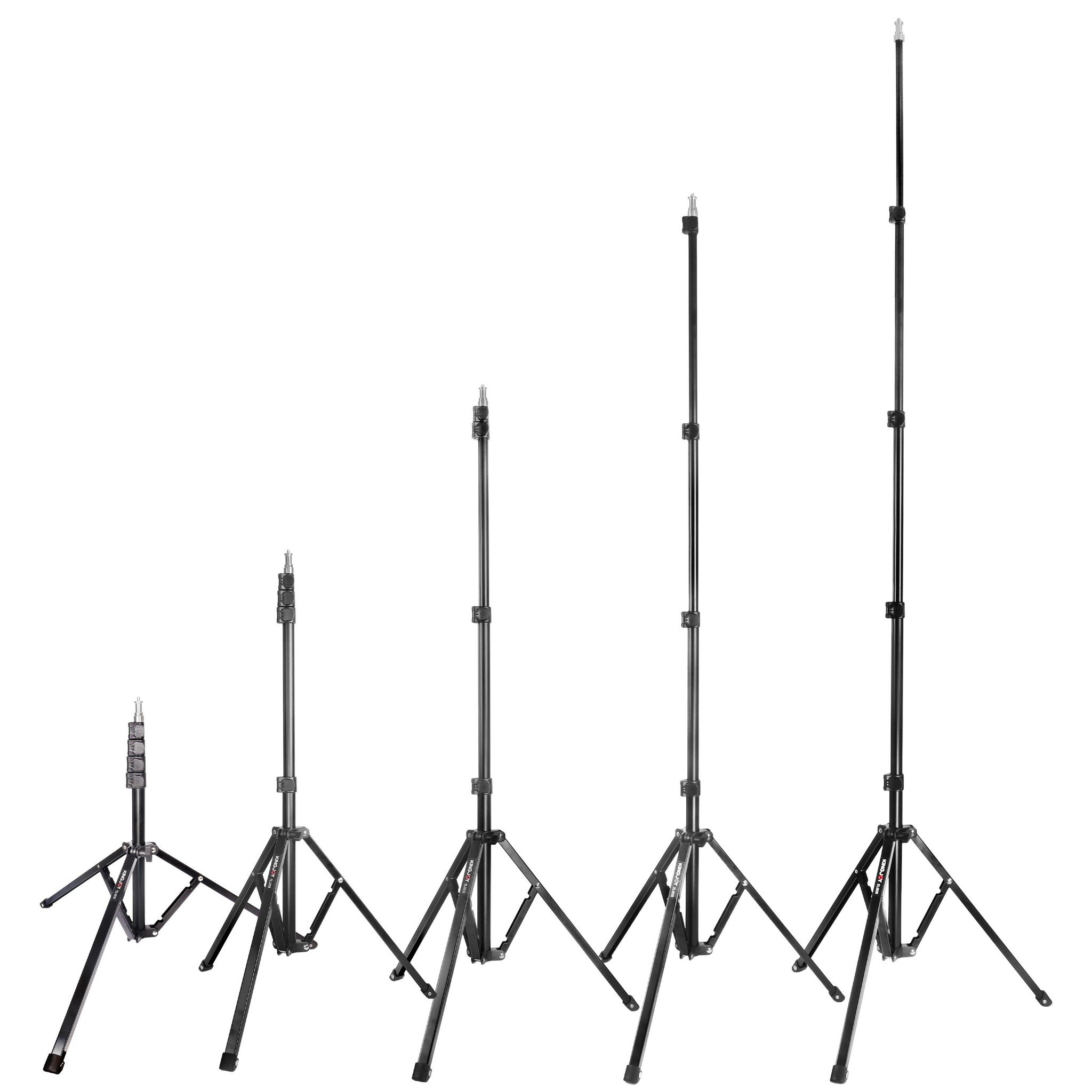 FL1019 – Kingjoy 5 Section Foldable Light Stand(Double Concave Tube) chi tiết