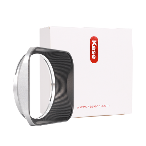 Kase Square Lens Hood For Fujifilm X100VI Black / Silver