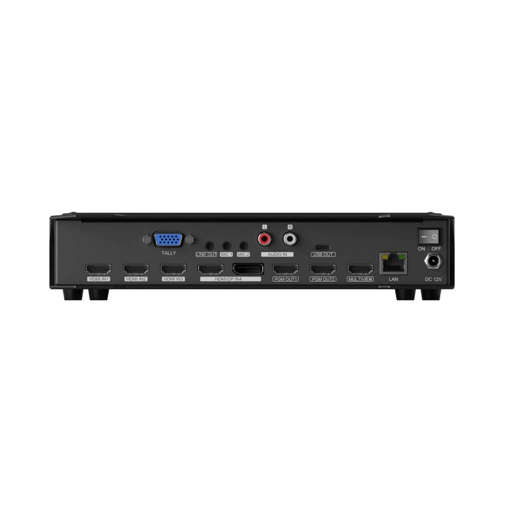 HVS0401U - Micro 4 Channel HDMI/ DP Video Switcher
