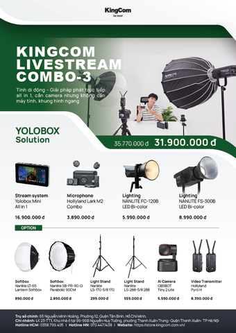 Kingcom Livestream Combo - 3