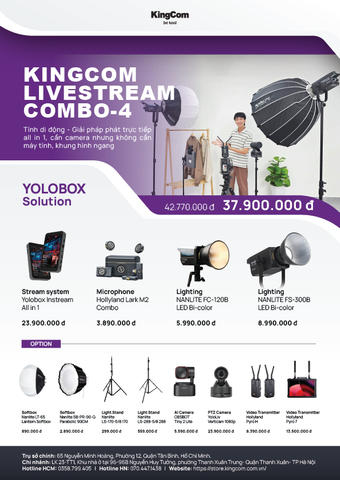 Kingcom Livestream Combo - 4