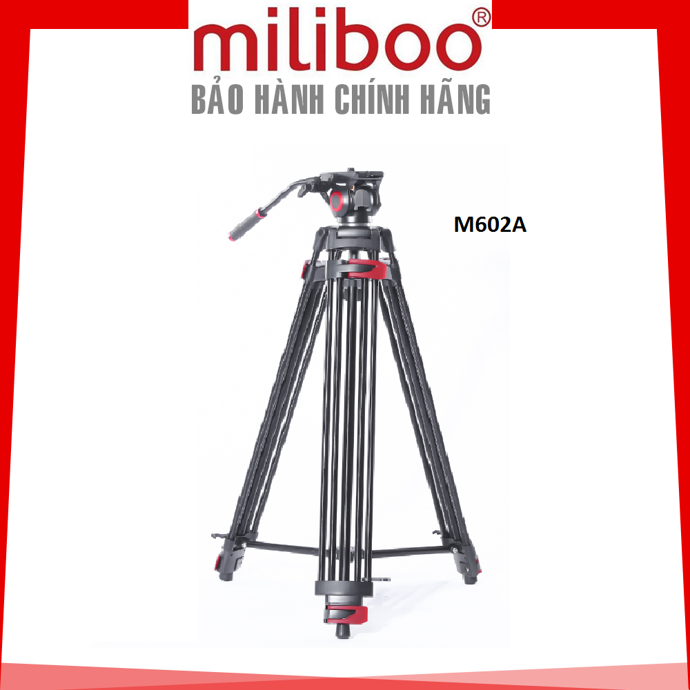 Double Tubes Tripod M602A (Aluminum) – Chân Máy Đôi Chính Hãng Miliboo Monopod (FM22A)