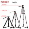 Chân Tripod kit |M609A – Aluminum| dành cho Camera – Chính Hãng Miliboo (FM29A)