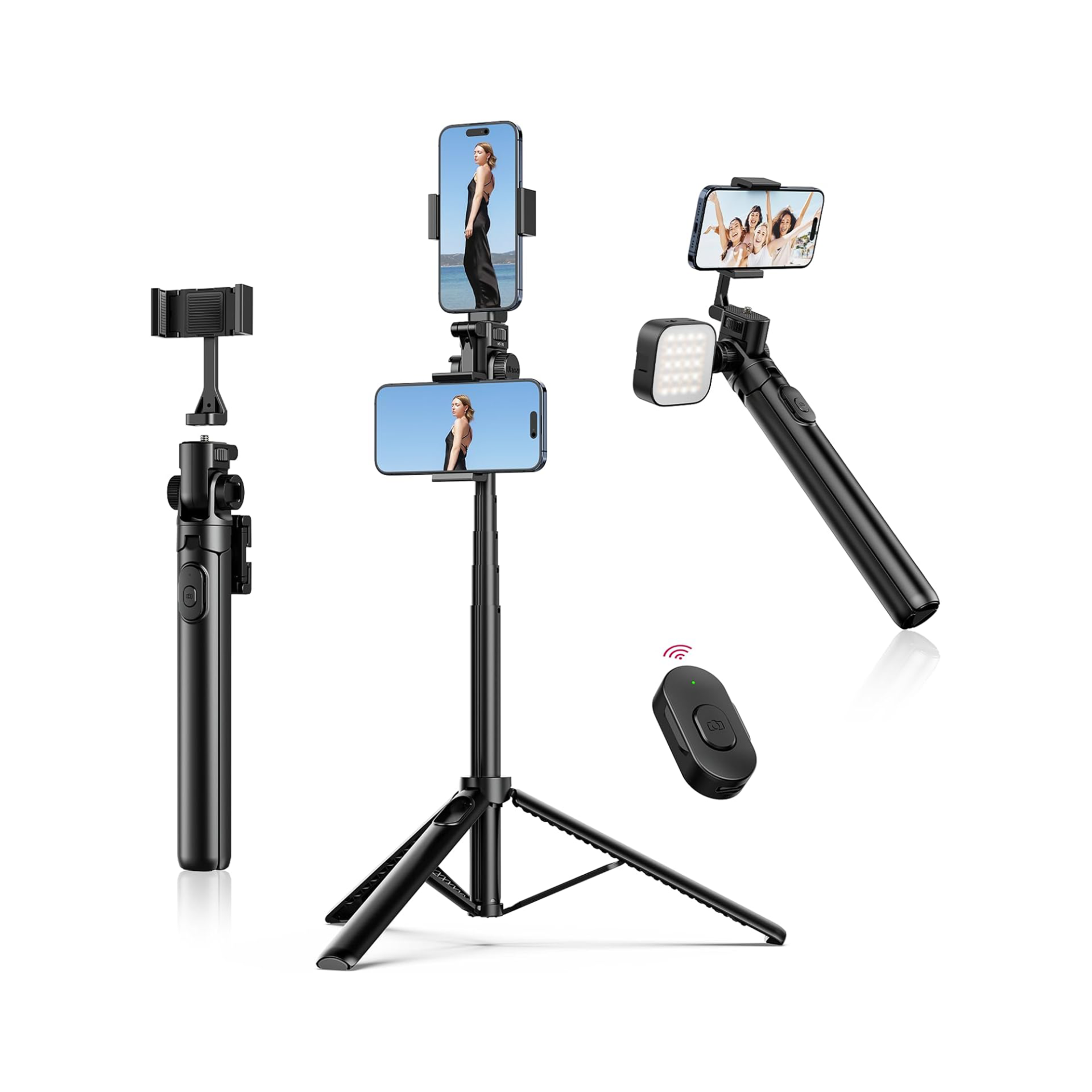 Gậy Selfie Tripod Plus Selfie Stick Gậy Tự Sướng Tích Hợp Gimbal