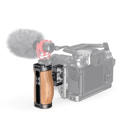 SmallRig  2913 - Wooden Mini Side Handle (1/4”-20 Screws) (NRUJ4)