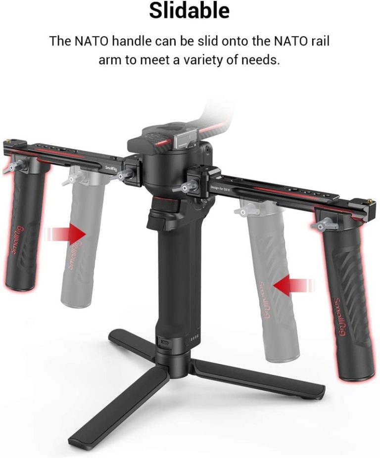 SMALLRIG Dual Handle Handgrip for DJI RS 2/ RSC 2 (RS2/ RSC2) Gimbal – 3027 (NRY31)