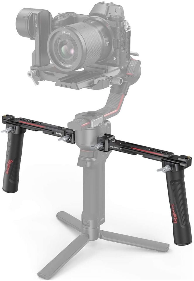 SMALLRIG Dual Handle Handgrip for DJI RS 2/ RSC 2 (RS2/ RSC2) Gimbal – 3027 (NRY31)