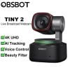 Webcam OBSBOT Tiny 2 AI Powered PTZ 4K