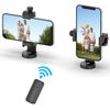 ULANZI ST-25 Ngàm kẹp điện thoại kèm Remote Bluetooth cho Android 8.0 và iOS 8.0 trở lên, xoay 360°