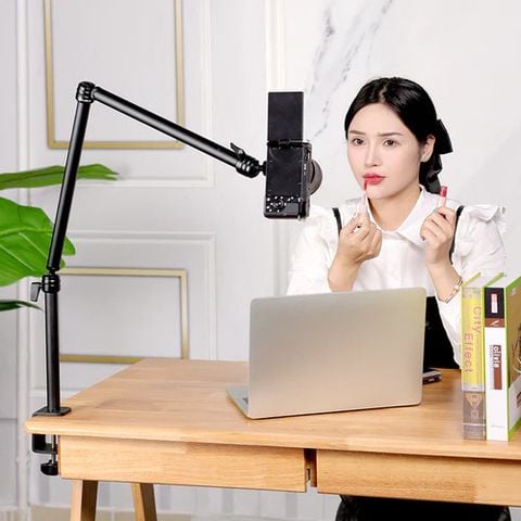 VIJIM LS08 - Chân đế kẹp cạnh bàn tiện lợi Livestream, Quay sản phẩm,..v....v