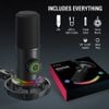 FIFINE K658 RGB - Mic thu âm Streaming, Podcasting cho Máy Tính/ PC