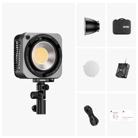 Đèn led Zhiyun MOLUS G200 boost công suất lên 300W – Kingcom Store