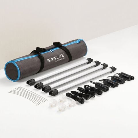 Nanlite Đèn PavoTube II 15C 4 Kit - Đèn ống đổi màu RGB
