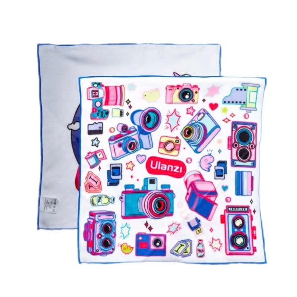 Ulanzi CO69 Khăn đựng và bảo vệ lens máy ảnh ma thuật Magic tự dính 100 lần chính hãng (45x45cm)