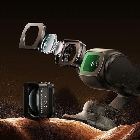 Ống kính Tele Ulanzi F35 dành cho máy Action Camera DJI Pocket 3