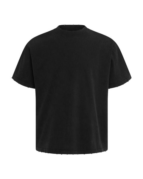 DIMOIR Washed Black Ripped T-Shirts 