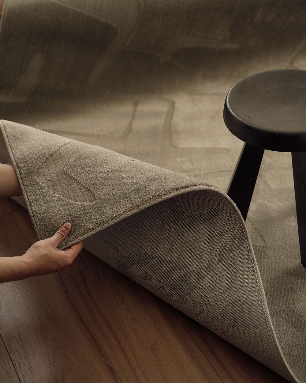  Dark Seasalt Pattern Rug 