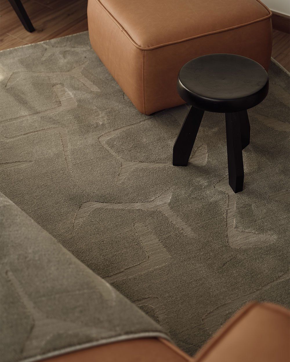  Dark Seasalt Pattern Rug 