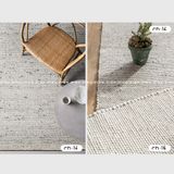  Indian Hand-woven Woolen Rug 