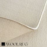  100% Wool Off White Rug 