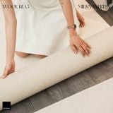  100% Wool Off White Rug 
