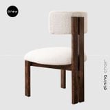  Dining Chair 01 - Dark Brown Color 