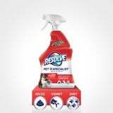  Resolve Pet Specialist Carpet Cleaner, Stain Remover and Odor eliminator trigger, Floor and Upholstery Cleaner 