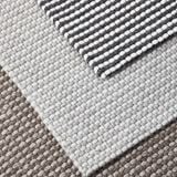  COK Indian Wool Rug - Dark Brown - COK02 