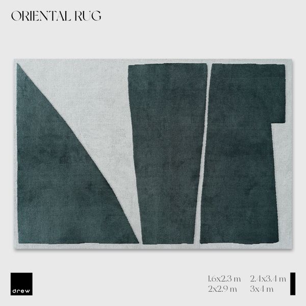  Oriental Rug - Forest Dark Night 