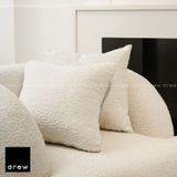  White Elastic Coton Pillow 50x50 (cm) 