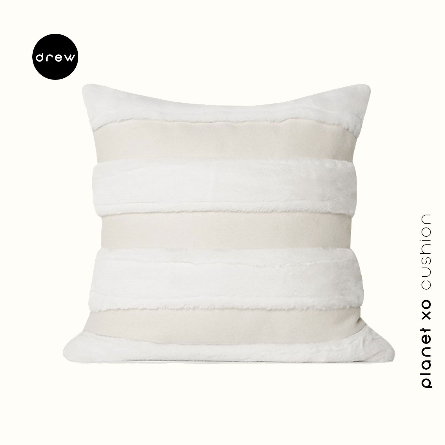  Planet XO Cushion - Off White - 50x50cm 