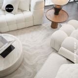  Beige Abstract Flow 