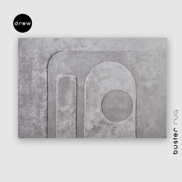  Buster Rug - Grey 