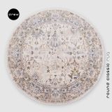  Round Classic Rug TFN-02 - Made in Turkey 