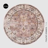  Round Classic Rug TFN-03 - Made in Turkey 