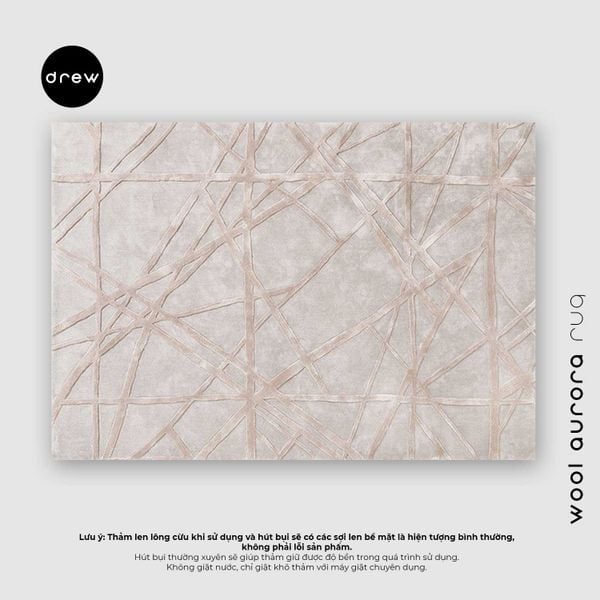  Wool Aurora Rug - Bronze Color 