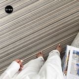  Striped Wool Rug 