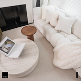  Creamy Beige Wool Rug 