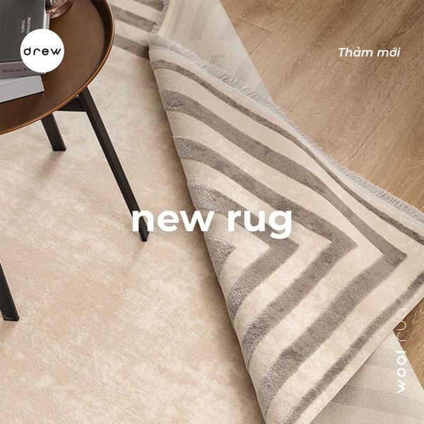  Tabo rug - made from bamboo fiber & acrylic fiber 